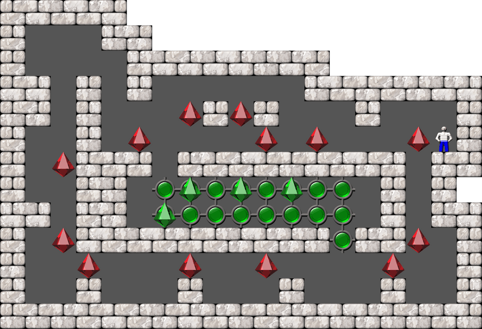 Sokoban Thinking Rabbit Arranged level 118